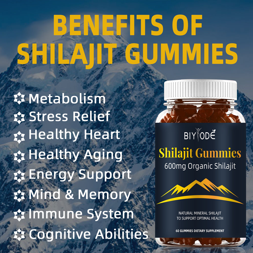 Pure Himalayan Shilajit Gummies - Premium Wellness Supplement