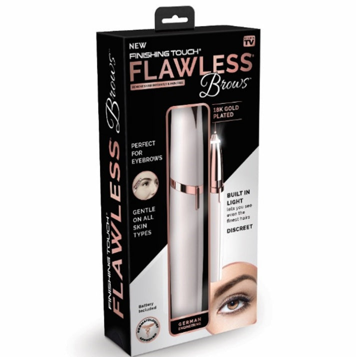 Flawless Brows Electric Eyebrow Trimmer - Pain-Free Precision Tool