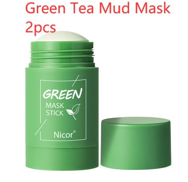 Green Tea Cleansing Mask Stick - Purifying Clay Treatment