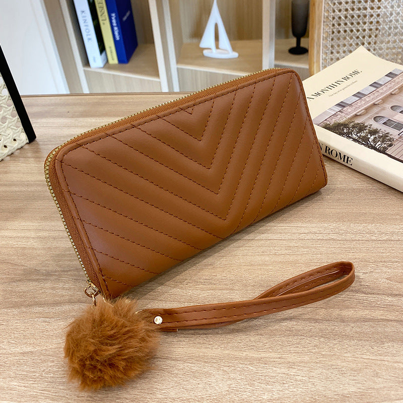 Multi-Card Long Wallet - Stylish Organizer with Multiple Pockets