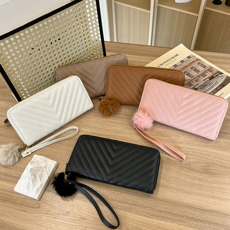 Multi-Card Long Wallet - Stylish Organizer with Multiple Pockets