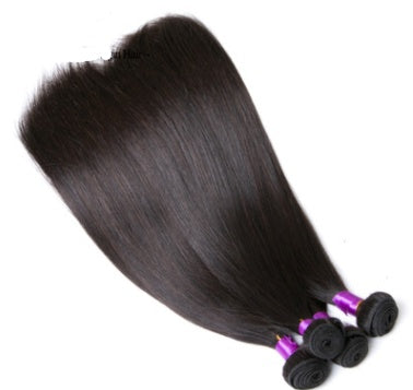 Brazilian Straight Human Hair - Premium Natural Extensions