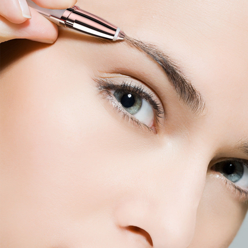 Flawless Brows Electric Eyebrow Trimmer - Pain-Free Precision Tool