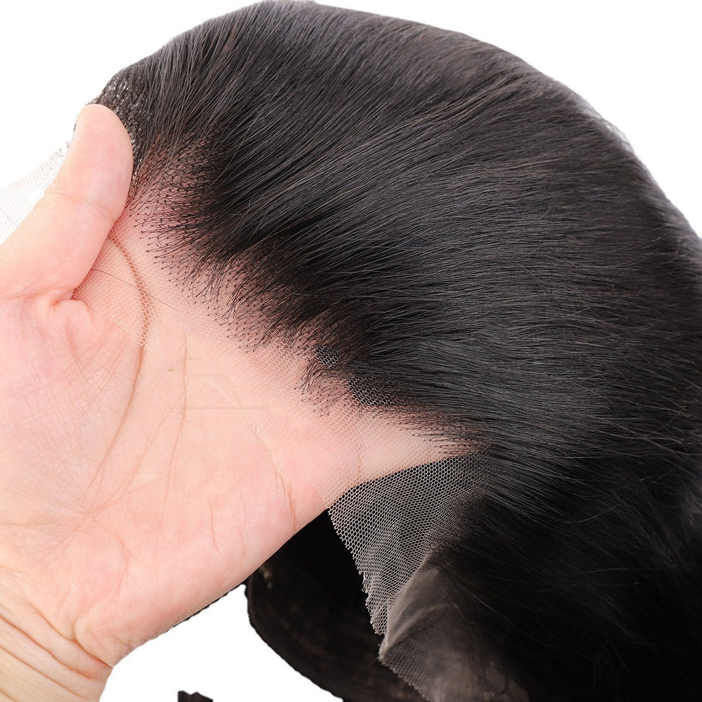 Premium HD Lace Human Hair Wig - Natural Look, Heat Resistant