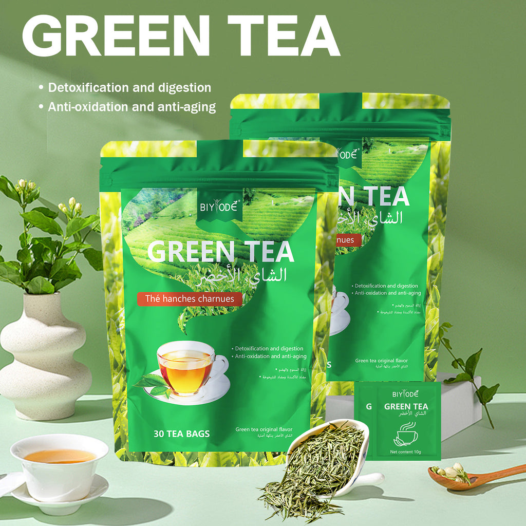 Premium Green Tea Wellness Blend - Herbal Health Supplement