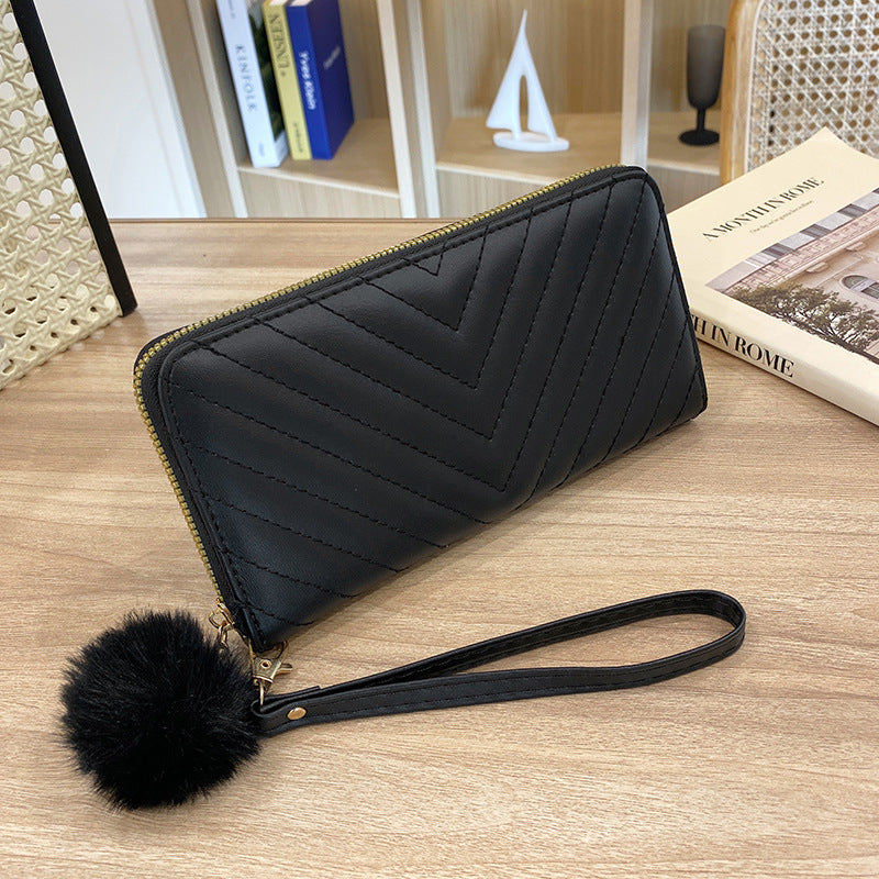 Multi-Card Long Wallet - Stylish Organizer with Multiple Pockets