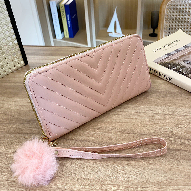 Multi-Card Long Wallet - Stylish Organizer with Multiple Pockets