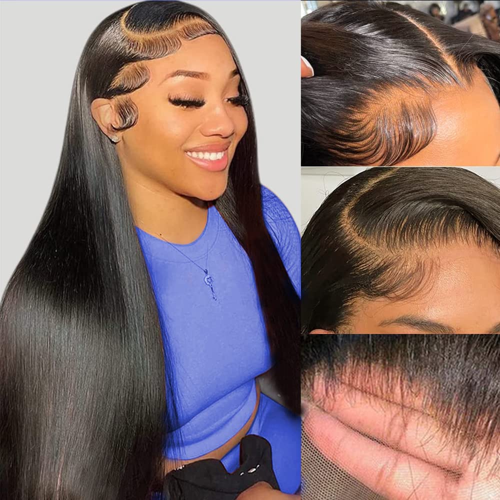 Premium HD Lace Human Hair Wig - Natural Look, Heat Resistant